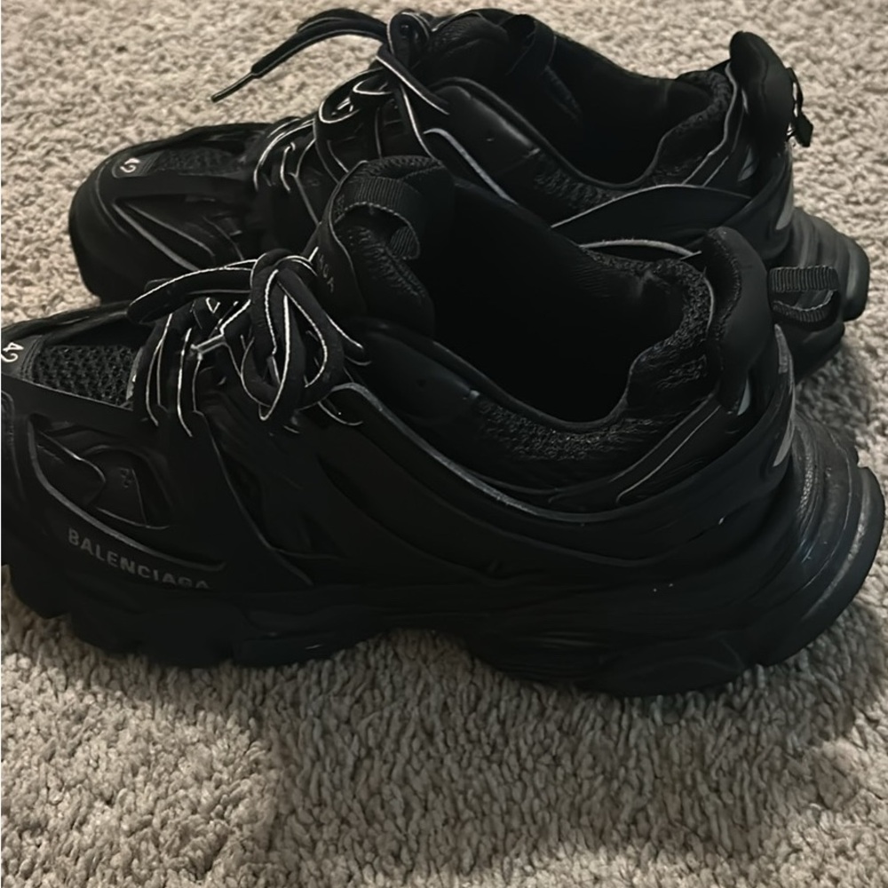 Balenciaga Men's All-Black Athletic Shoes